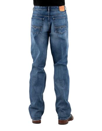 Stetson Western Jeans Mens Stretch Bootcut Light 11-004-1521-2001 BU alternate image