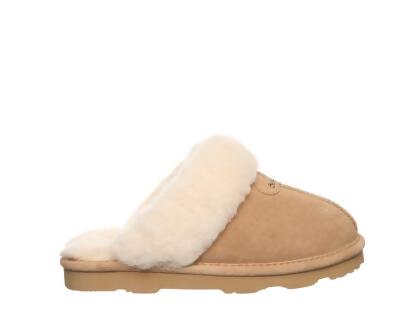 Bearpaw Casual Slipper Women Loki Scuffs Sheepskin Collar Durable 671W alternate image