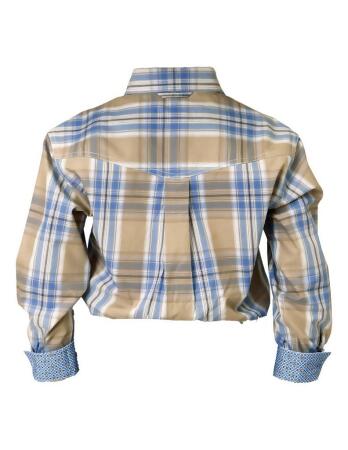 Roper Western Shirt Boys Long Sleeve Blue Thistle 03-030-0378-5011 TA alternate image