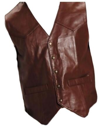 Roper sales leather vest