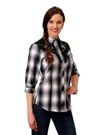 Fancy womens hot sale western shirts