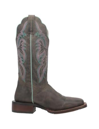 Dan Post Western Boots Womens Kendall Square Charcoal DP4988