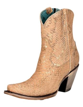 Corral Ankle Women's Python Zip Boots