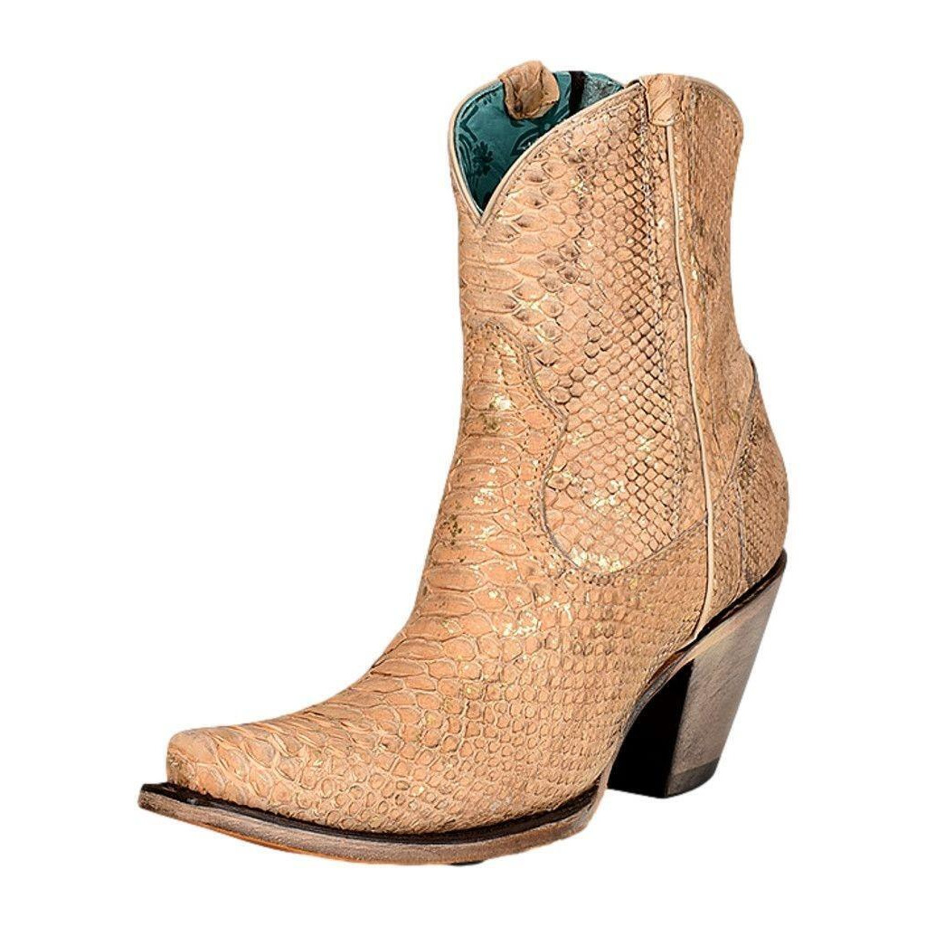 Corral Ankle Women's Python Zip Boots