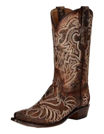 Corral python inlay 2025 western boots