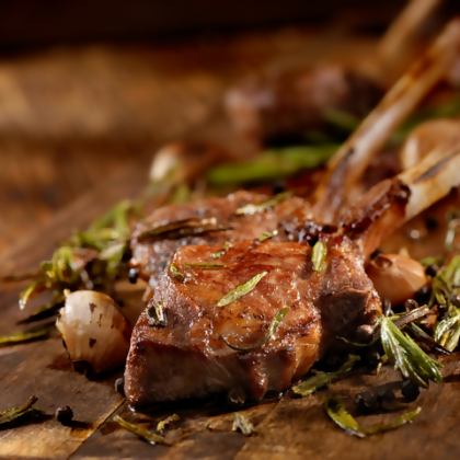 {冷凍} 紐西蘭法式羔羊羊肩排 NZ Lamb Shoulder Rack 270g ± 5% - 