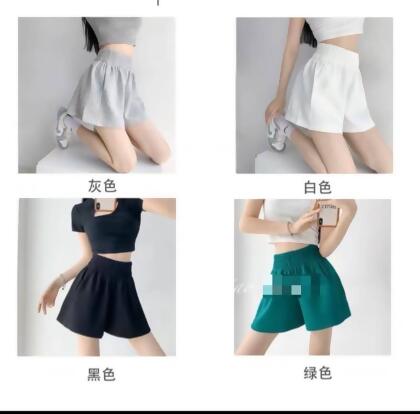 寬腰頭太空棉短褲 