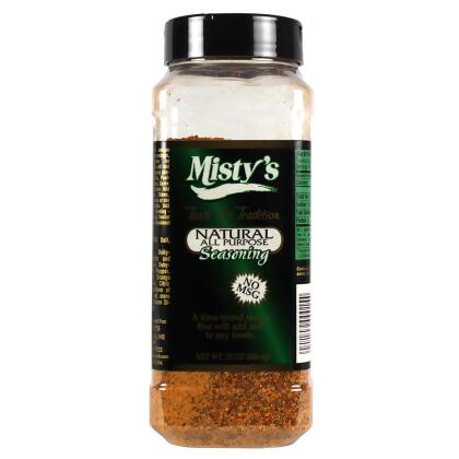 Misty's Steakhouse Natural All Purpose Seasoning 24 Oz No MSG 4210900015 