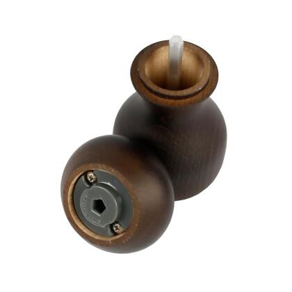CrushGrind Lyon Salt and Pepper Spice Mill Ceramic Grinder Set of 2 Brown 10cm alternate image