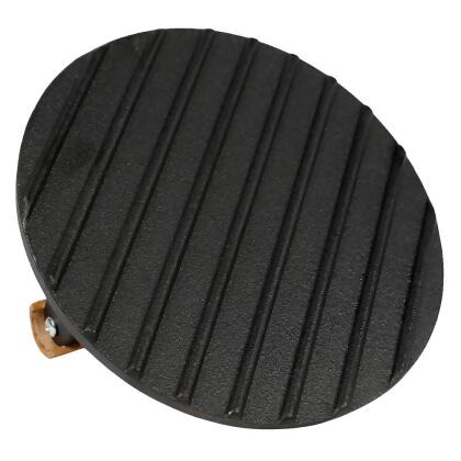 Jim Beam Cast Iron 7" Burger Press Heavy Duty Design Seasoned Non Stick JB0158 alternate image