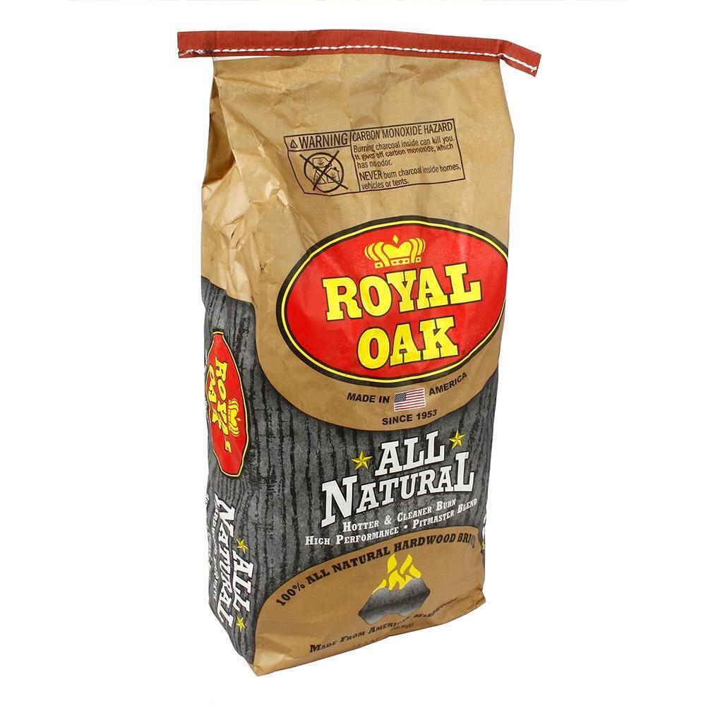 Royal Oak All Natural Briquettes Premium Hardwood Charcoal BBQ Smokers 11.1 lb alternate image