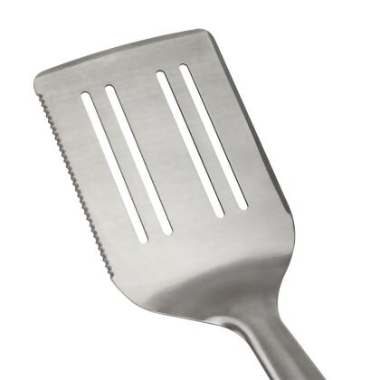 Mr Bar-B-Q Premium Spatula Stainless Steel W/ Serrated Edge & Rubber Grip 17 In alternate image