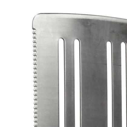 Mr Bar-B-Q Premium Spatula Stainless Steel W/ Serrated Edge & Rubber Grip 17 In alternate image