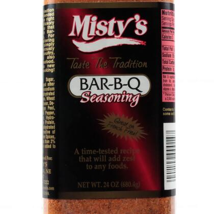 Misty's Steakhouse BBQ Seasoning Gluten Free No MSG Meat Poultry Game 24 Ounce alternate image