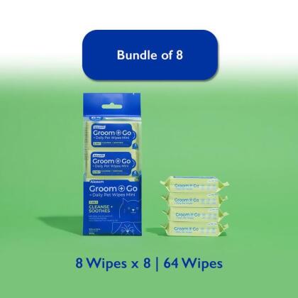 Pet Wipes - 8 Wipes (Bundle of 8) 