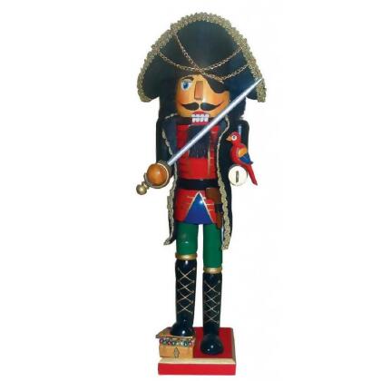 15 INCHES TALL) PIRATE NUTCRACKER