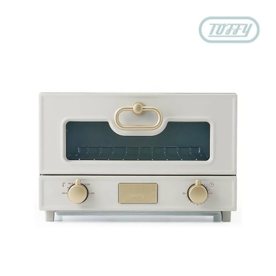 【日本Toffy】Oven Toaster 電烤箱(K-TS2灰杏白) 