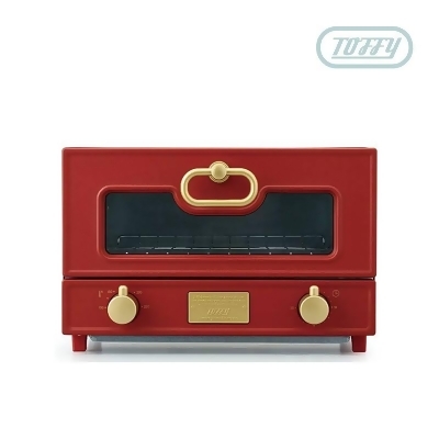 【日本Toffy】Oven Toaster 電烤箱(K-TS2復古紅) 