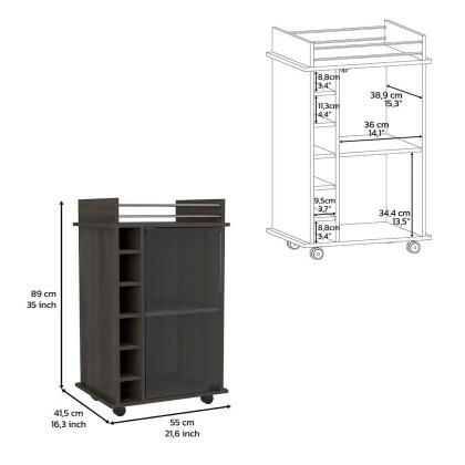 Montana 2 Piece Bathroom Set, Bathroom Vanity + Linen Cabinet , White alternate image
