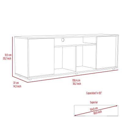 Montana 2 Piece Bathroom Set, Bathroom Vanity + Linen Cabinet , White alternate image