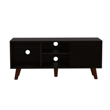 Ontario Tv Stand for TV´s up 52"", Three Shelves, Single Door Cabinet alternate image