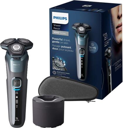 【Philips飛利浦】全新AI 5系列電鬍刀 (含自動清洗座、旅行盒) - 6~8個工作日出貨