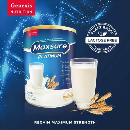 Maxsure Platinum Oat Milk (850g) Nutrition for Stomach Health 