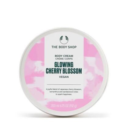 【THE BODY SHOP】璀璨悸動 櫻花&桂花 身體滋養霜-200ML 