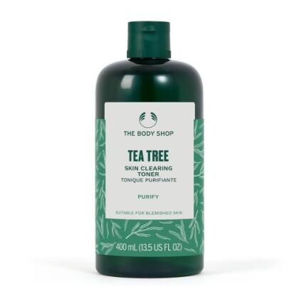 【THE BODY SHOP】茶樹淨膚清爽調理水-400ML(限量) 