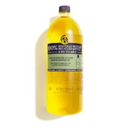 【L’OCCITANE 歐舒丹】杏仁沐浴油補充瓶500ml 