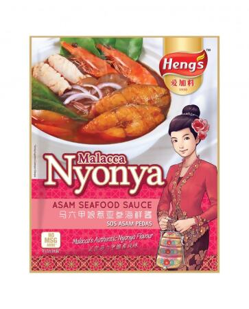 Heng's Asam Seafood Sauce | 马六甲娘惹亚参海鲜酱 200GM 