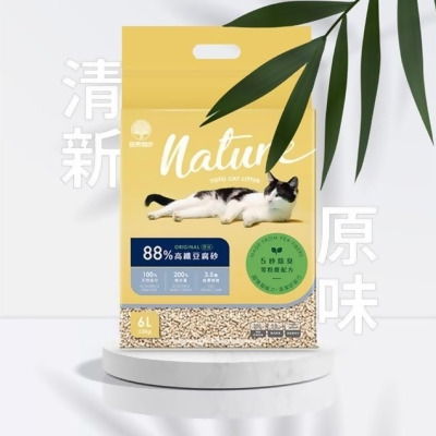 路易貓砂88%高纖豆腐砂 