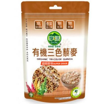 【Q-Life享活】有機紅藜麥450g/袋、有機三色藜麥380g/袋_3/5袋 