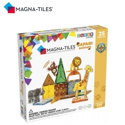 【敲敲嚴選】Magna-Tiles® 磁力積木25片 - 動物系列 