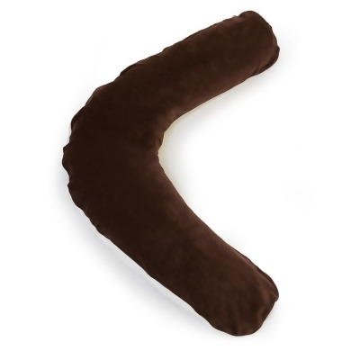 SISSEL®Comfort舒適月型枕 月亮枕 哺乳枕 孕婦枕 外罩 (奶油巧克力) 