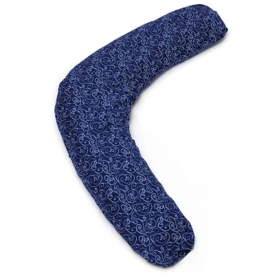 SISSEL®Comfort舒適月型枕 月亮枕 哺乳枕 孕婦枕 外罩 (藍色點綴) 