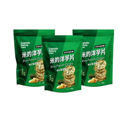 非油炸米的洋芋片 韓式海苔味120g | 3入組| (奶素) 