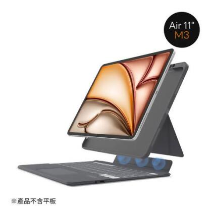 【eiP】Magnetix 可拆式鍵盤 2代 iPad Air (iPad Air7 11″ M3 2025款) - 