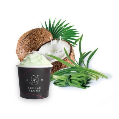 ★舌尖遊東南亞★【冰獨】無添加·gelato 純手工義式冰淇淋｜咖央醬(kaya)佐香蘭芋香椰奶 獨享杯/100ml 砥家啦 - 香蘭椰奶口味 1入 