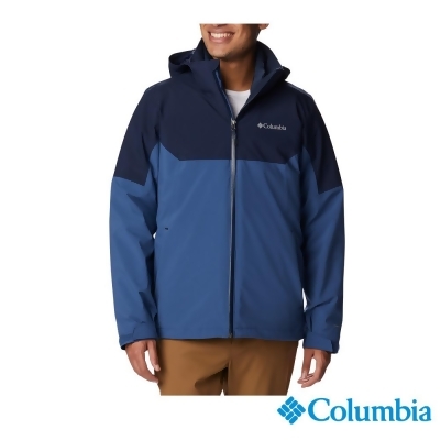 【Columbia】男款OT防水極暖兩件式羽絨外套 