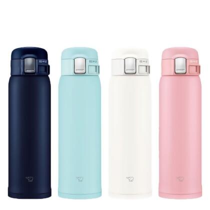 !新品! ZOJIRUSHI象印 0.48L OneTouch不鏽鋼超輕彈蓋式真空保溫杯 SM-SF48 