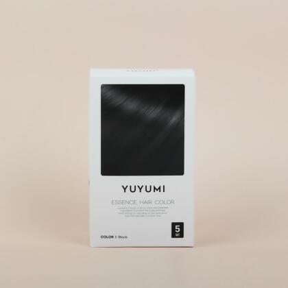 韓國 | Yuyumi染洗護3合1植物精華洗髮染髮劑（5入）-自然黑 