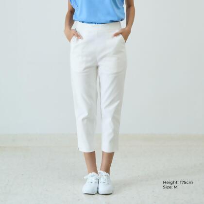 AURI Elasticated Waist Stretchy Pants 