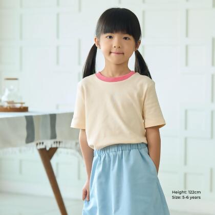 AURI Girl Heavyweight Short Sleeve T-Shirt 
