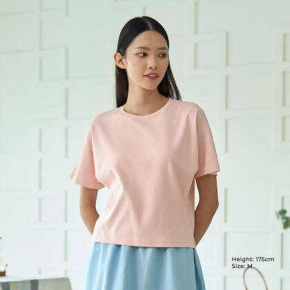 AURI Dolman Flare Sleeve T-Shirt 