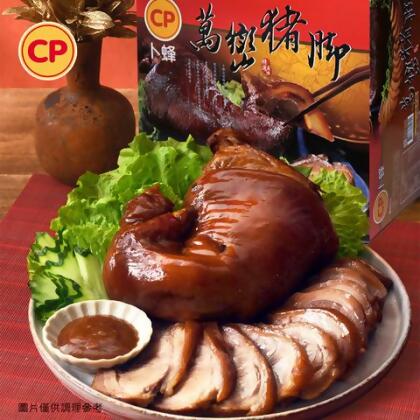 【熟食】萬巒豬腳禮盒-附沾醬(1050g) - 1盒 