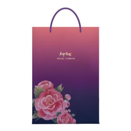 精緻提袋-花開富貴款 - 