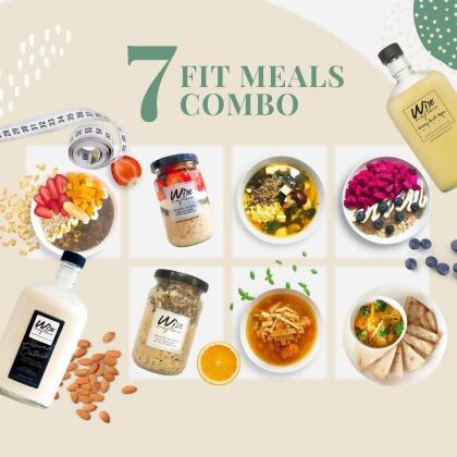 7 Fit-Meals Combo (Free Delivery) 