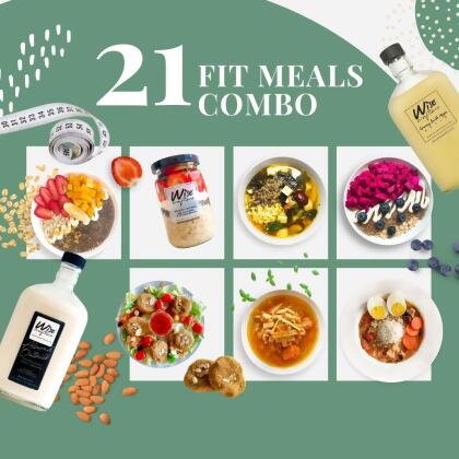 21 Fit-Meals Combo (Free Delivery) 