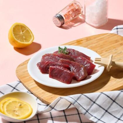 『東港黑鮪魚』一口魚片-120g 